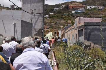 La Breña pone fin a sus fiestas con misa, procesión y verbena/Francisco Javier Santana.